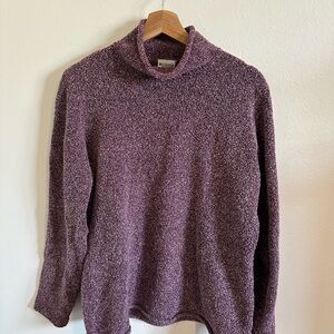 Columbia Women's Plush Purple Pullover Sweater